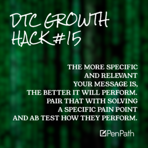 DTC growth hack