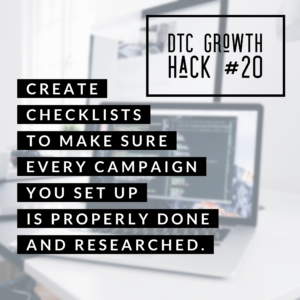 DTC growth hack